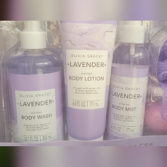 Olivia Grace 8 pc Bath Collection Set. *new* - Picture 3 of 5